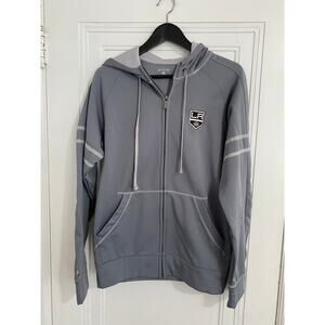 LA Kings NHL Hockey Full-Zip Hoodie Size Small